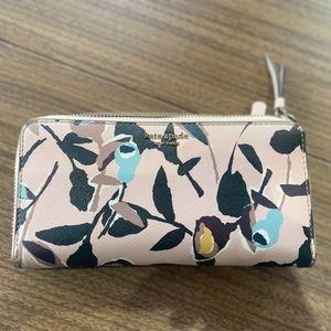 Kate Spade Cameron Paper Rose Large Continental Wallet